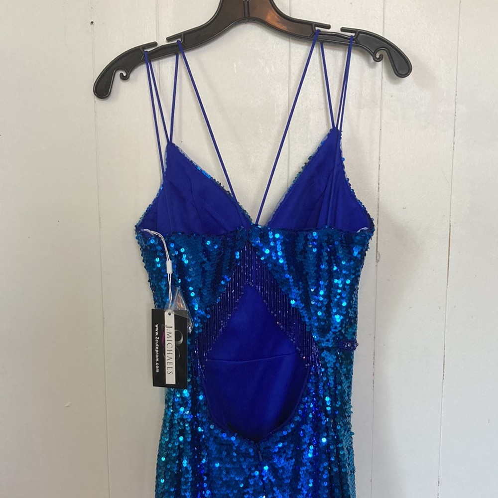 SUPER CUTE BY J.MICHAEL PROM GOWN NWT SIZE 8 GREAT PRICE!!! - Picture 12 of 17